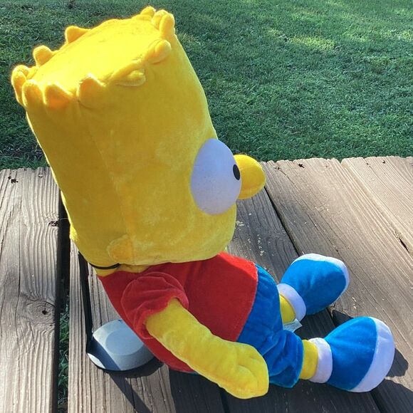 2005 The Simpsons Bart Simpson Plush 16” w/ Hang Tag – Collectible - Picture 2 of 7